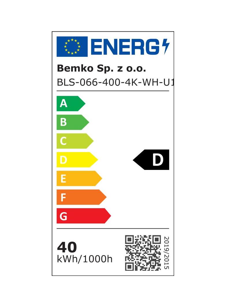 PANEL BACKLIGHT SUPERIOR BLS 40W 4000K 5000LM IP44 UGR19 60x60 PZH