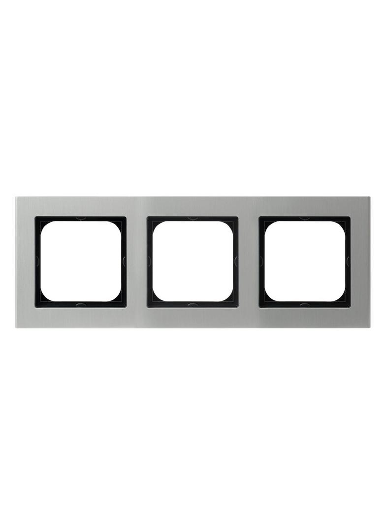 SONATA Ramka potrójna - kolor aluminium R-3RA/35