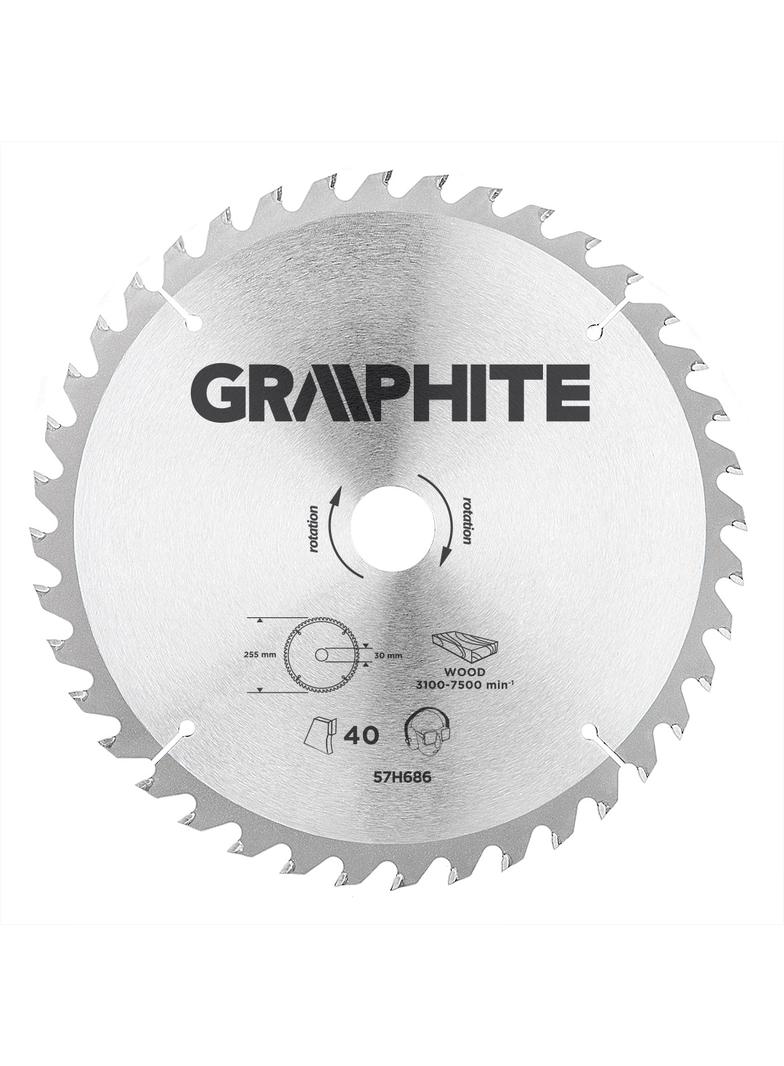 Tarcza do pilarki, widiowa, 255 x 30 mm, 40 zębów