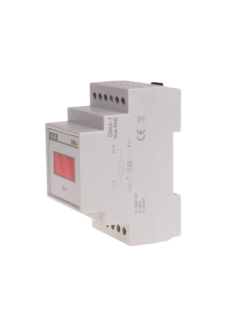 cyfrowy wskaźnik wartości natężenia prądu, jednofazowy DMA-1 true RMS, pomiar półpośredni 100/5A