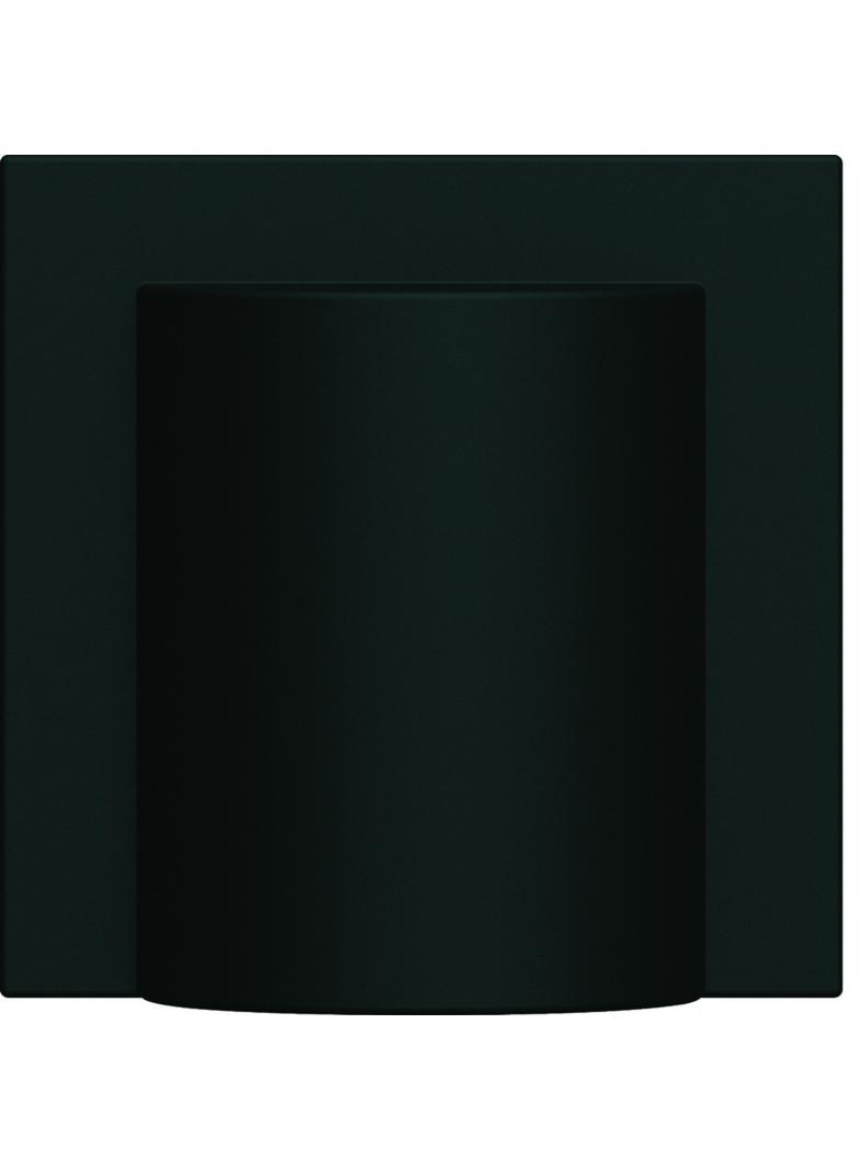 gallery Płytka czołowa do przyłącza kablowego 2M czarny