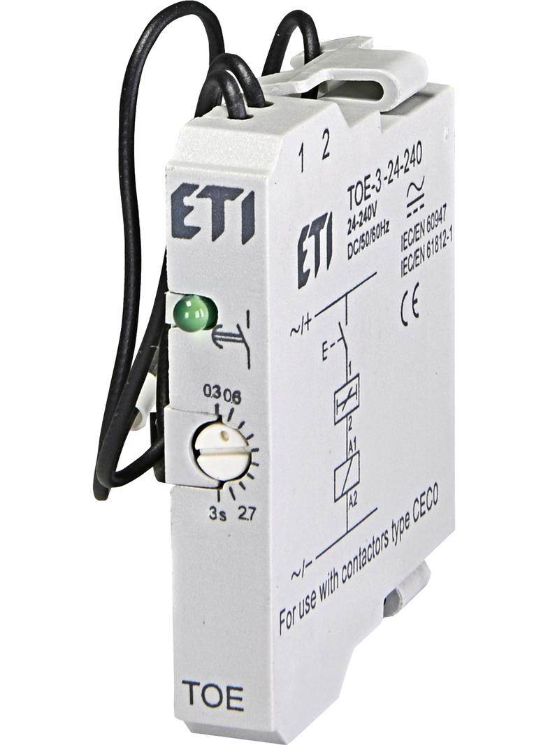 Przekaźnik czasowy TOE-3-24-240 004642730 ETI