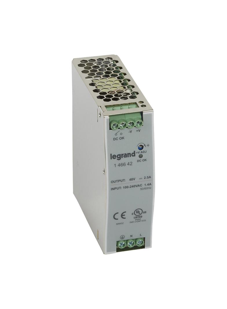 ZASILACZ 1F STABILIZOWANY 240V/48V 2,5A, Legrand