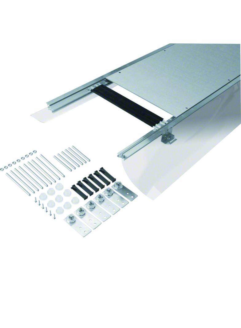 tehalit.BK Kanał współpoziomy boczna folia ochronna BKF 400x(145-190)mm stal BKF400145 HAGER