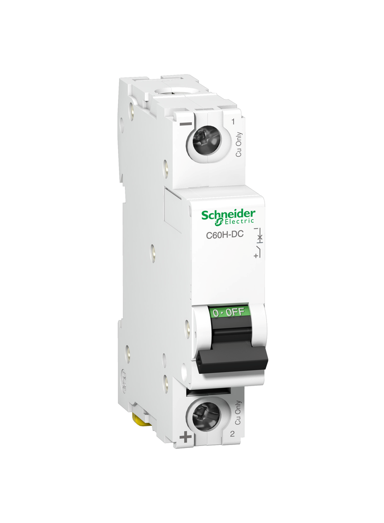 Wyłącznik nadprądowy Acti9 C60H DC 1P C0,5A A9N61500 Schneider