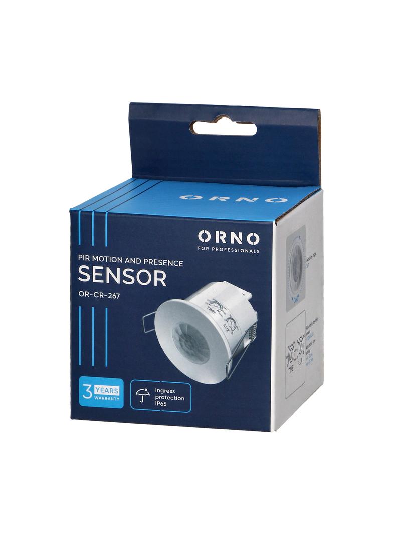 Czujnik ruchu 360st. IP65 1200W do sufitów podwieszanych OR-CR-267 ORNO