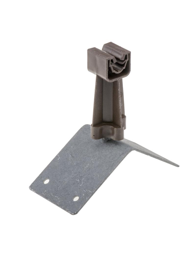 Uchwyt dachowy, szczytowy wejście na drut fi 6 i 8 oc.ogniowy