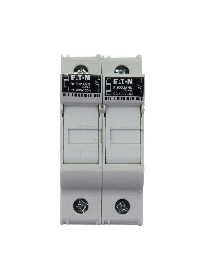 2Pole 30A 600V MFH For 10X38 Class CC Podstawa wkładki cylindrycznej 10x38 2P 32A 690VAC std. UL CHC