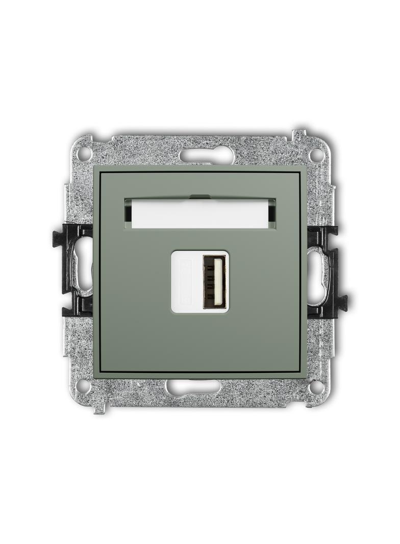 ICON Ładowarka USB typ A 10W max. 5V 2A szałwiowy 61ICUSB-3 KARLIK