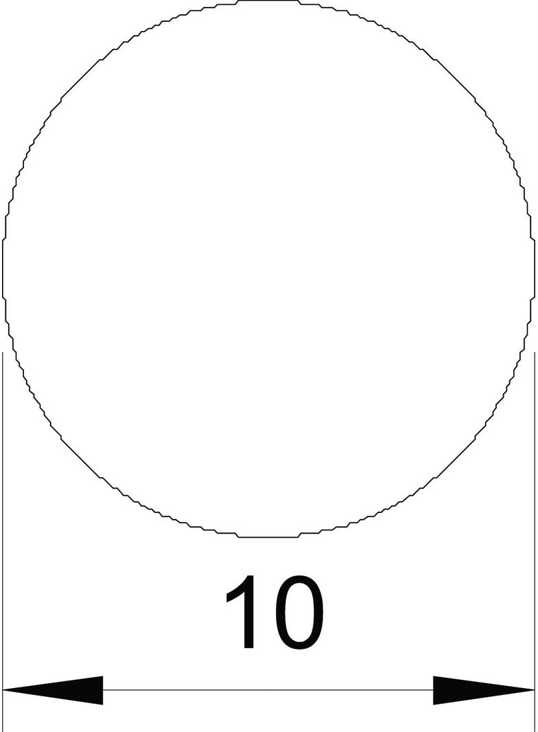 RD 10-V2A, Drut okrągły