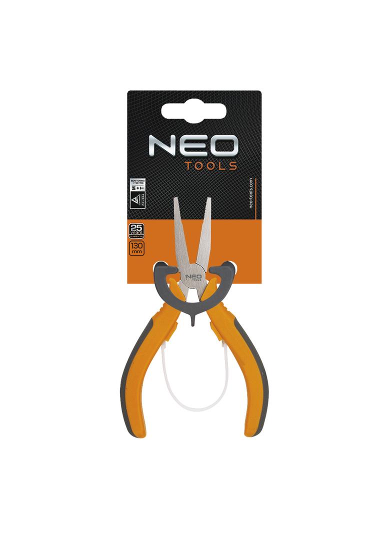 Szczypce precyzyjne płaskie 130 mm