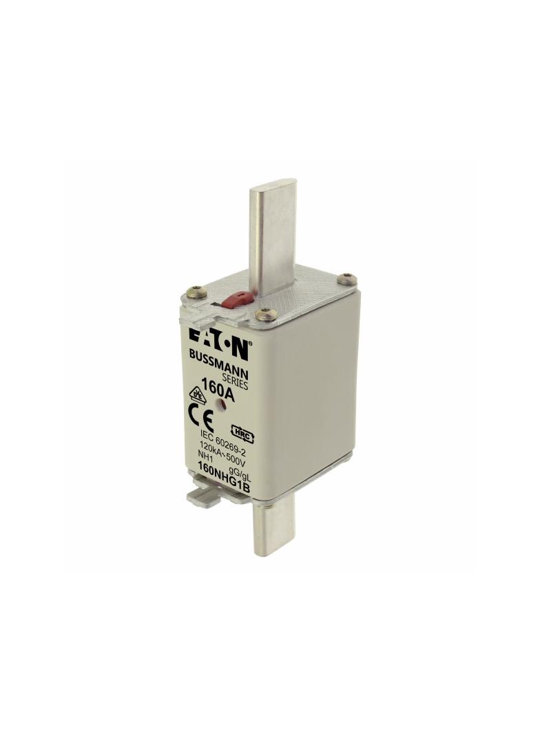 NH FUSE 160AMP 500V gG SIZE 1 DUAL IND Wkładka NH1 160A 500V GL/GG podwójny wskaźnik 160NHG1B EATON