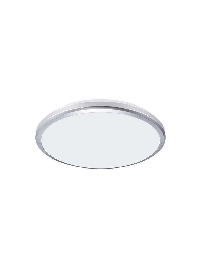Ideus plafon zewnętrzny LED Planar 12W 1320lm 4000K srebrny O21,5cm IP54 03838 IDEUS