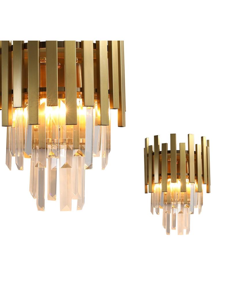 Milagro kinkiet Aspen Gold 2xE14 złoty ML5998
