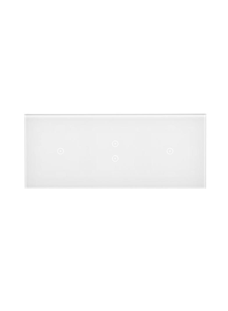 Simon 54 Touch Panel dotykowy S54 Touch 3 moduły 1 pole dotykowe + 2 pola dotykowe pionowe + 1 pole dotykowe biała perła DSTR3131/70 KONTAKT