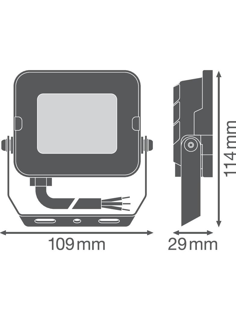 Naświetlacz FLOOD COMPACT V 10W 840 SYM 100 black