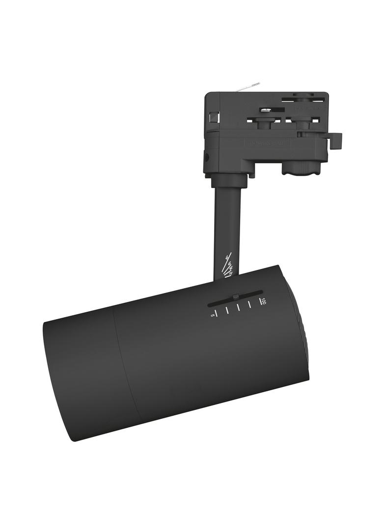 Szynowa oprawa TRACKLIGHT SPOT ZOOM D85 25W 4000K DIM 97R BK