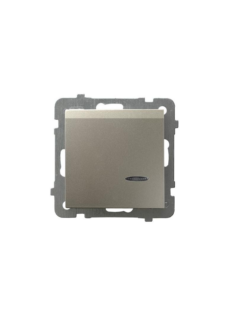 AS Łącznik hotelowy z podświetleniem pomarańczowym - kolor satyna light