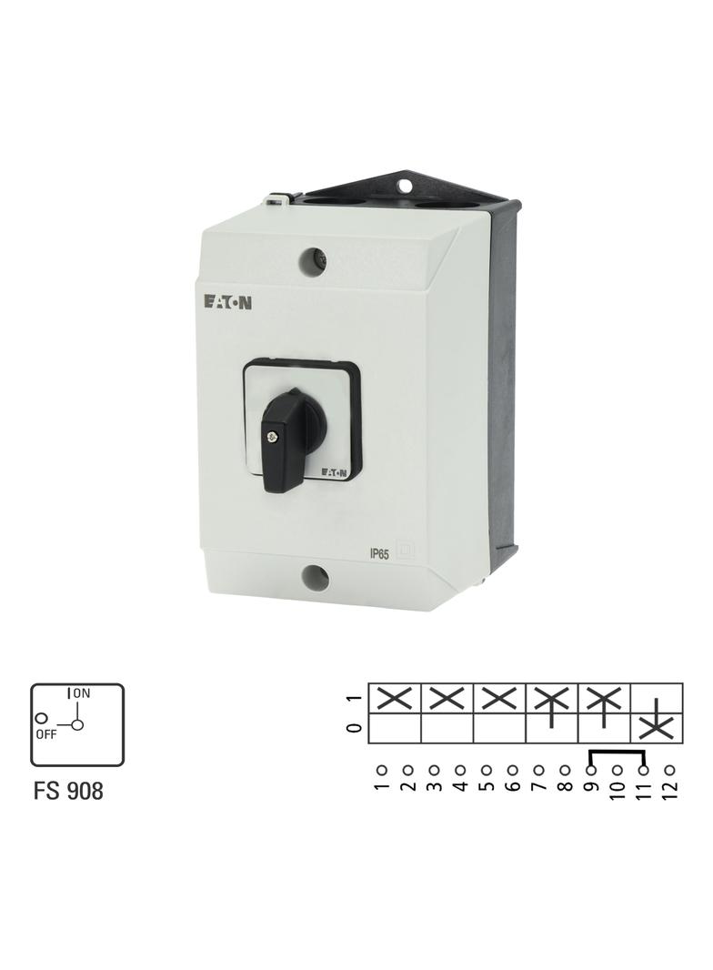 T3-3-8901/I2 Łącznik krzywkowy 32A 13kW 231951 EATON
