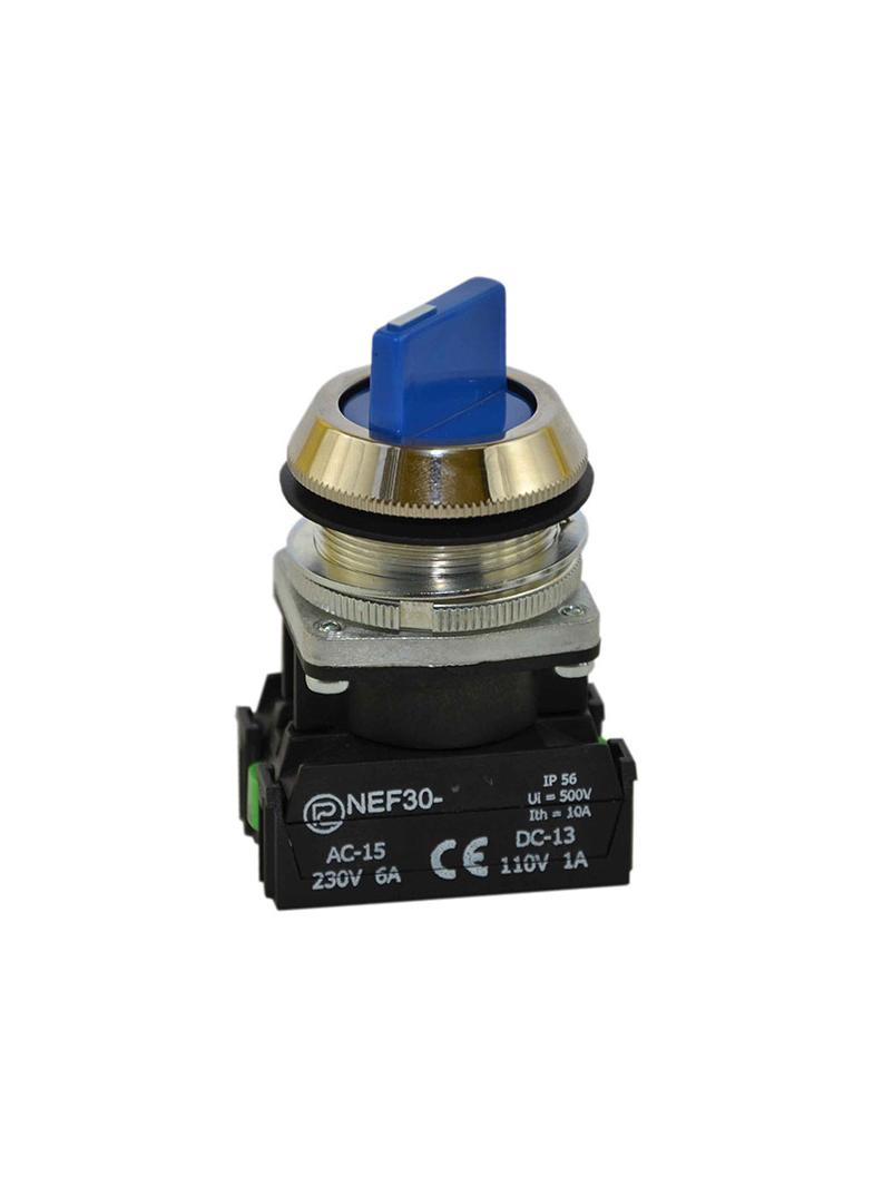 Przycisk NEF30-TPe2X/W3 niebieski