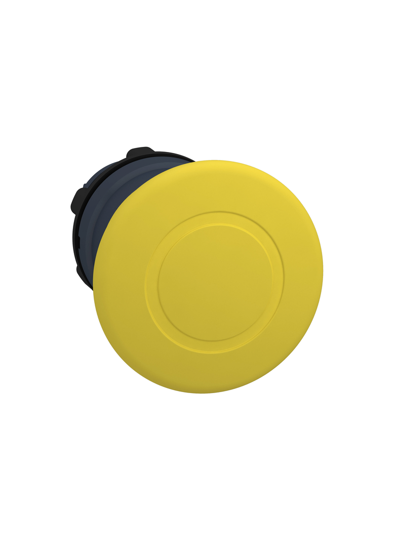Harmony XB5 Przycisk grzybkowy O22 żółty push pull okrągły plastikowy