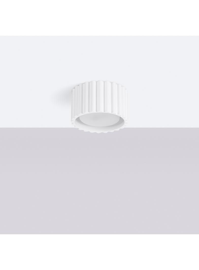 SOLLUX Plafon AURA 1 biały Gx53 ; SL.1782
