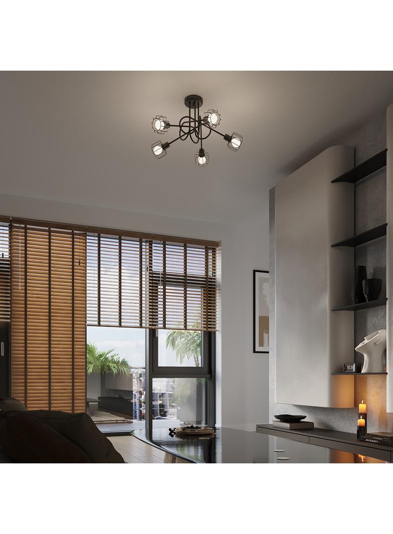 Sollux Żyrandol BELUCI 3S czarny SL.1118