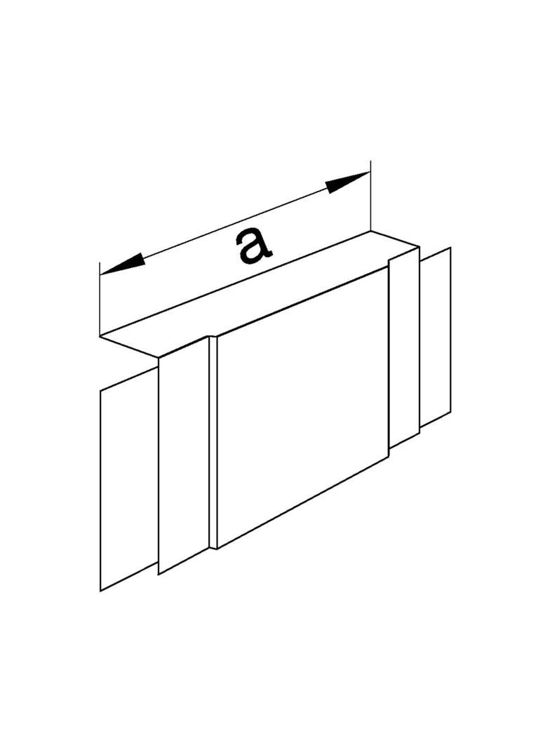tehalit.LF Element T/X 18x45mm biały