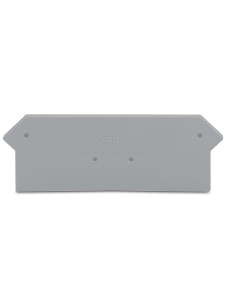 ścianka końcowa szara