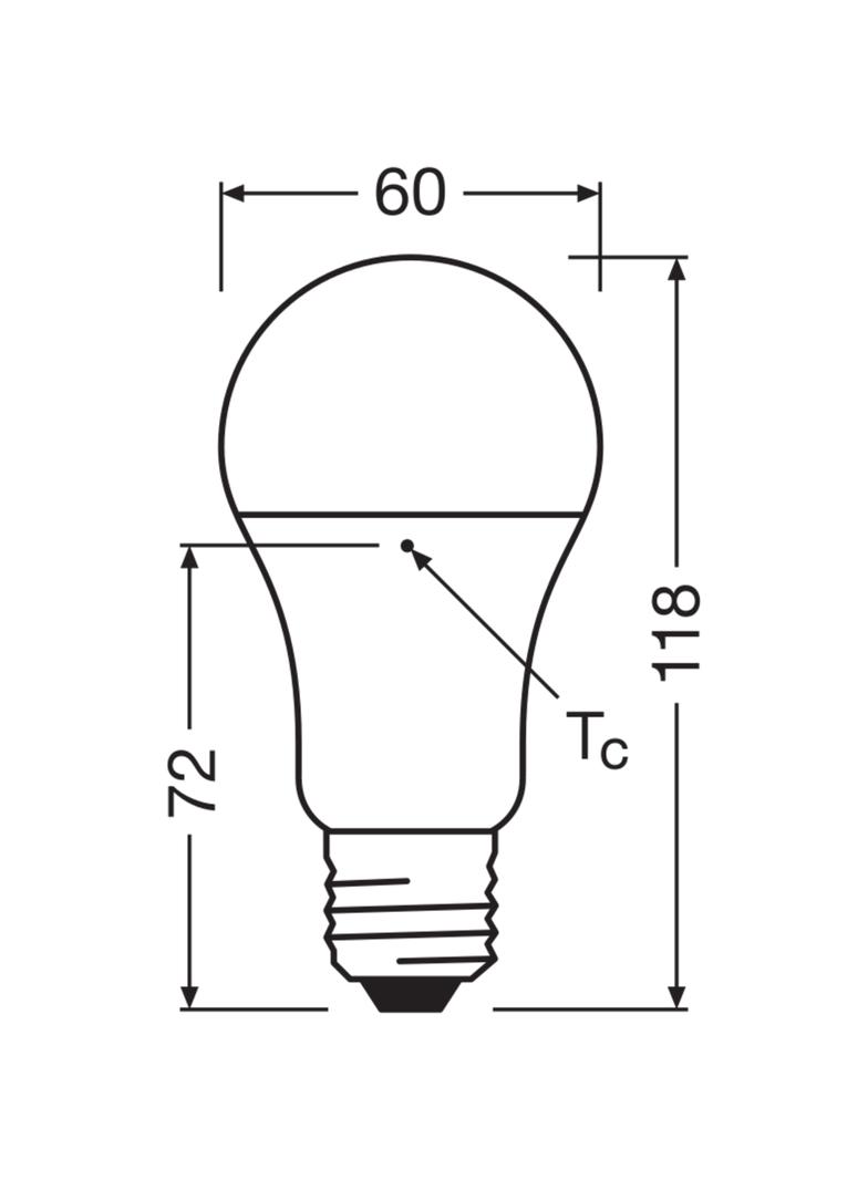 BASE CLA100 13W 840 230V FR E27 FS3 LEDVANCE
