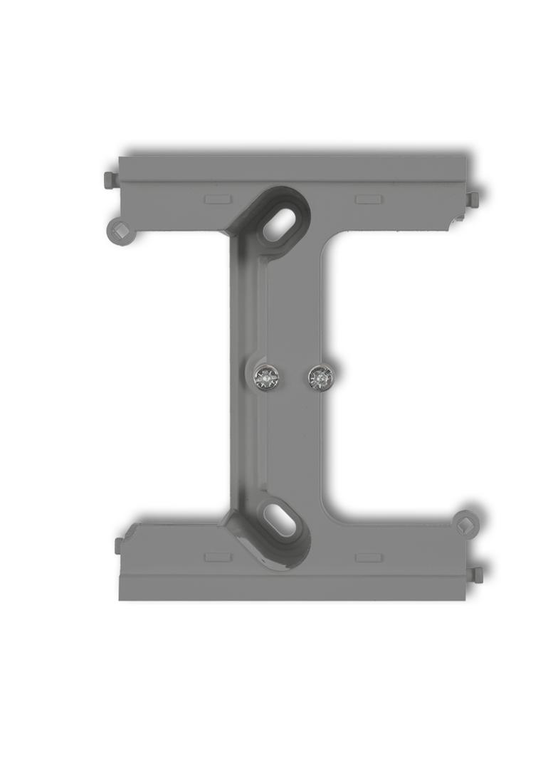 DECO / MINI Moduł rozszerzający puszkę natynkową pojedynczą, składaną do ramek wielokrotnych DECO, M