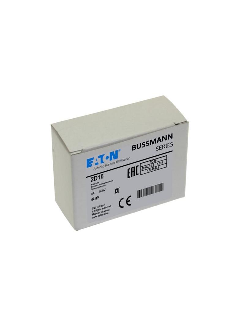 FUSE-D1 2A T GL/GG 500VAC E16 Wkładka DI 2A T GL/GG 500VAC E16 2D16 EATON