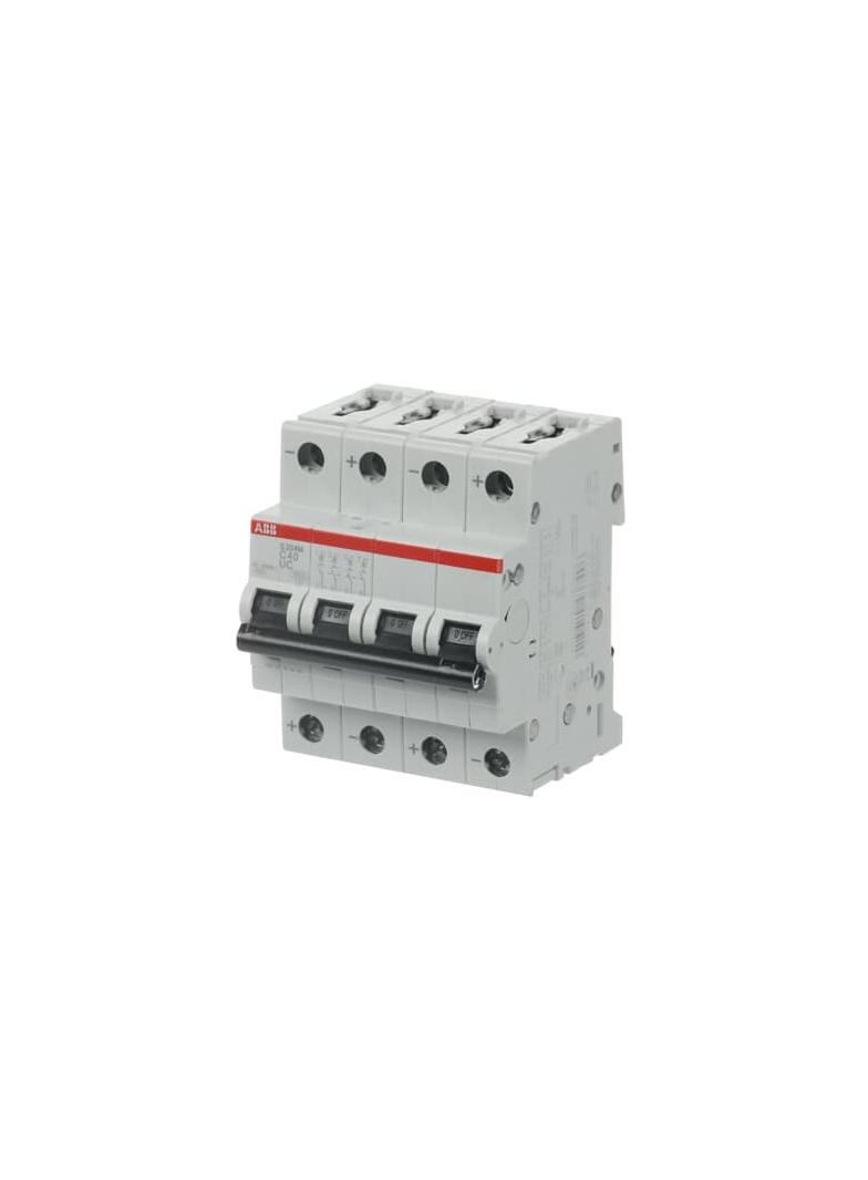 S204M-C40UC Wyłącznik nadprądowy 10kA AC/DC 4P C40A 2CDS274061R0404 ABB