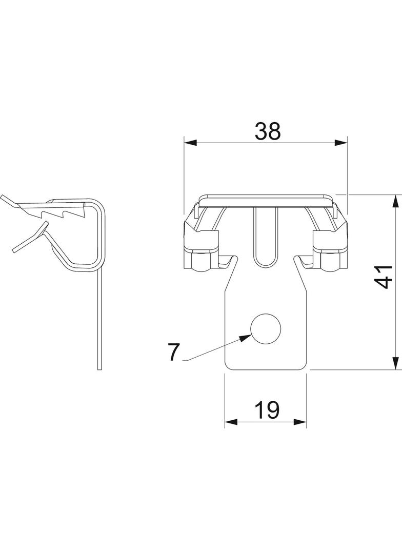 BCVH 8-14, Klamra nośna