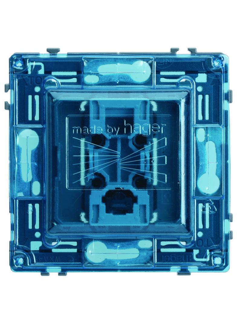 gallery Łącznik klawiszowy uniwersalny mechanizm 2M/1M 10AX WXF003 HAGER