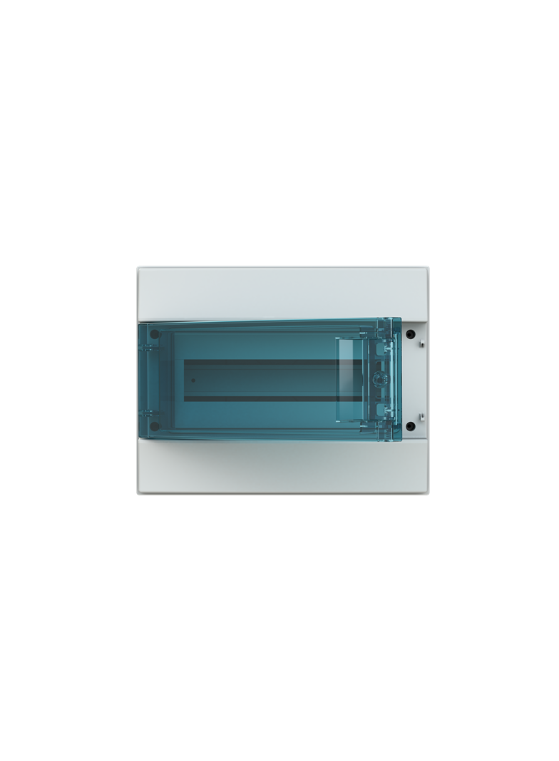 Obudowa MISTRAL65 drzwi przeźroczyste 12M z listwą N+PE