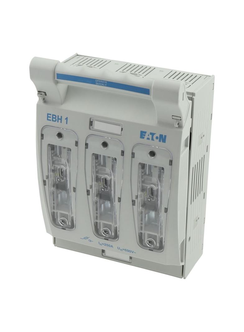 EBH1O3TM1 Rozłącznik bezpiecznikowy poziomy 250A AC 690V NH1 AC23B 3P IEC montaż śrubowy EBH1O3TM1 E