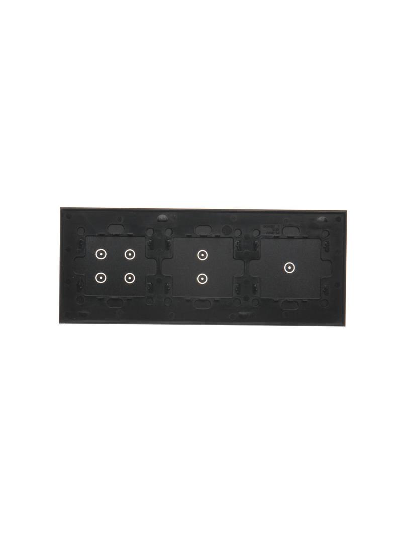 Simon 54 Touch Panel dotykowy S54 Touch 3 moduły 1 pole dotykowe + 2 pole dotykowe pionowe + 4 pola dotykowe zastygła lawa DSTR3134/73 KONTAKT