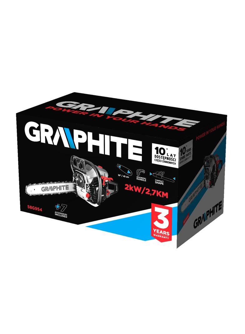 Pilarka łańcuchowa spalinowa 2kW (2.7KM), prowadnica 18"