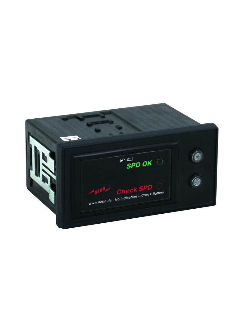 DEHNpanel - wskaźnik optyczny do kontroli stanu ograniczników do zabudowy w szafach rozdzielczych