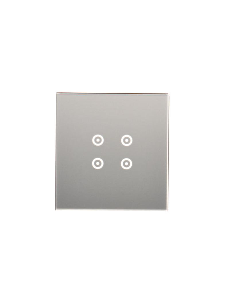 Simon 54 Touch Panel dotykowy S54 Touch 1 moduł 4 pola dotykowe srebrna mgła DSTR14/71 KONTAKT