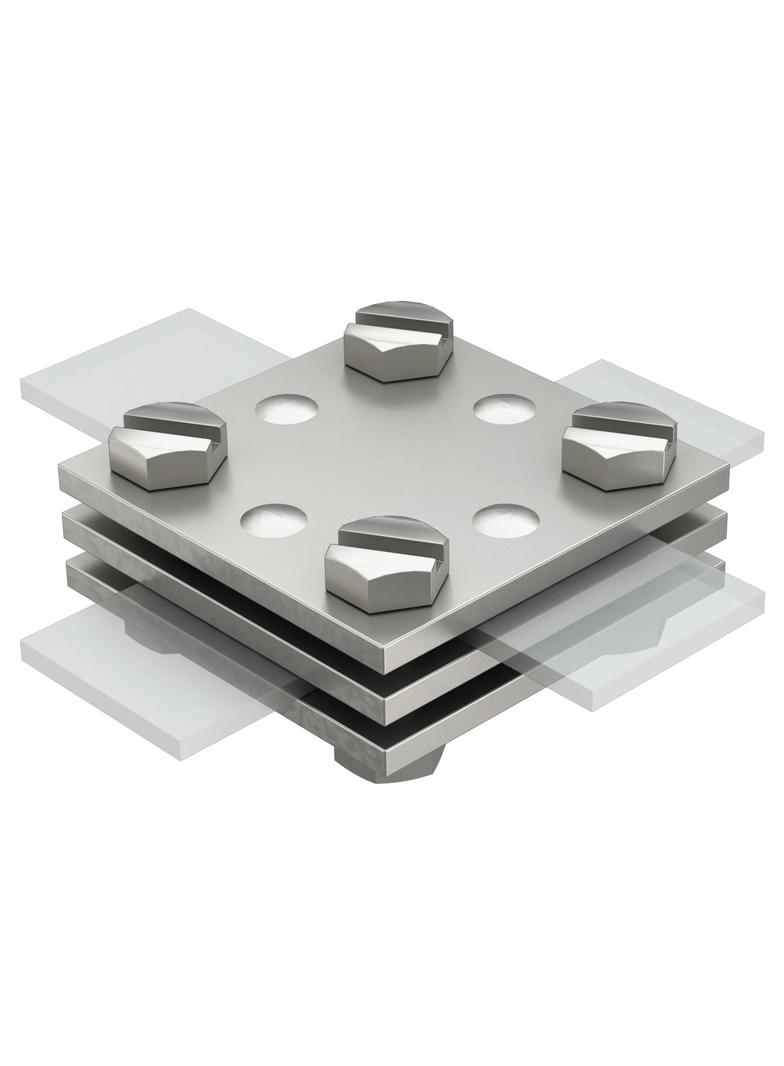 256 DIN 30 V4A, Zacisk krzyżowy