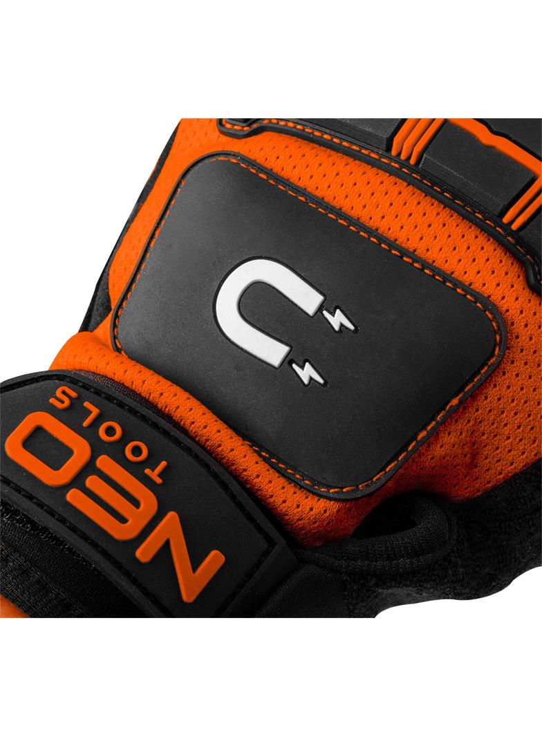 Rękawice robocze z magnesem, rozmiar 10"