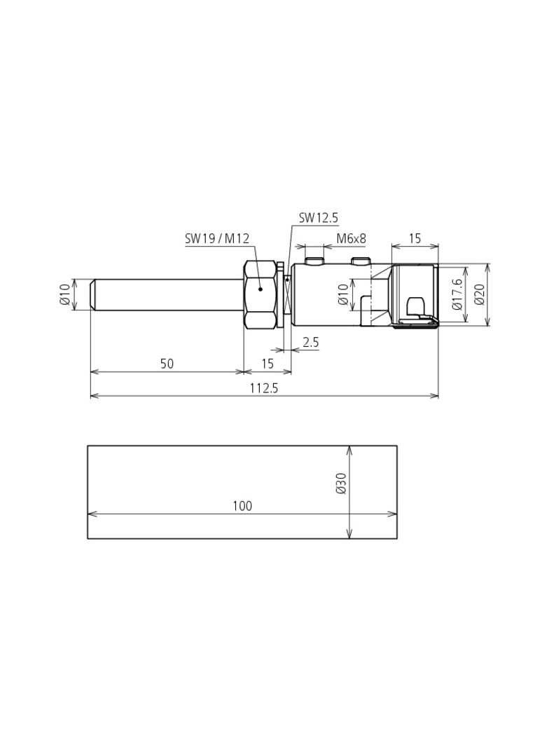 Głowica zwodu HVI light, NIRO