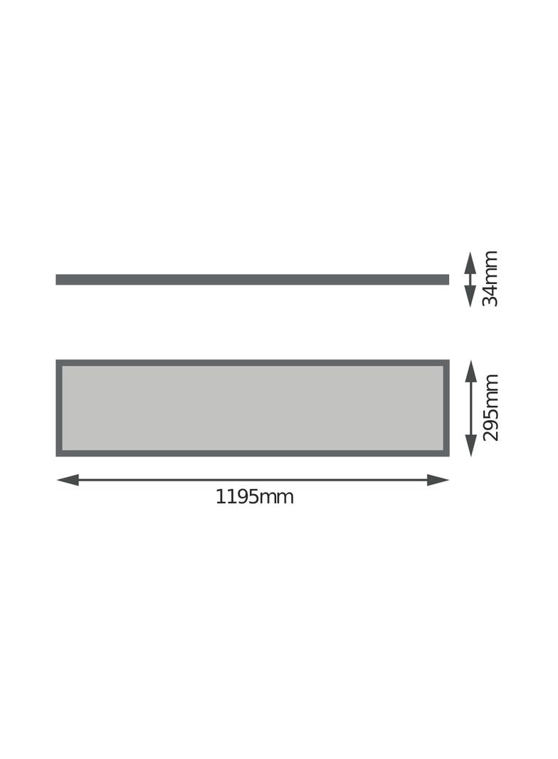 Oprawa PANEL 4IN1 1200 32W 840 UGR19 WT