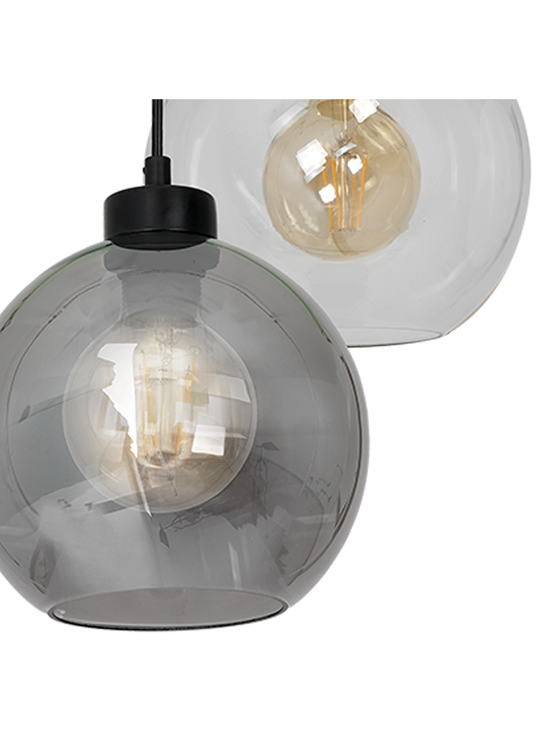 Milagro lampa wisząca Sofia Mix 3xE27 czarny MLP6585