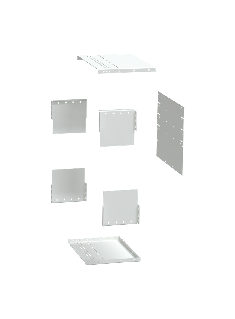 Rozdzielnice PrismaSet, osłona Formy 4 do zespołu przenoszenia połączeń 3_5 modułów