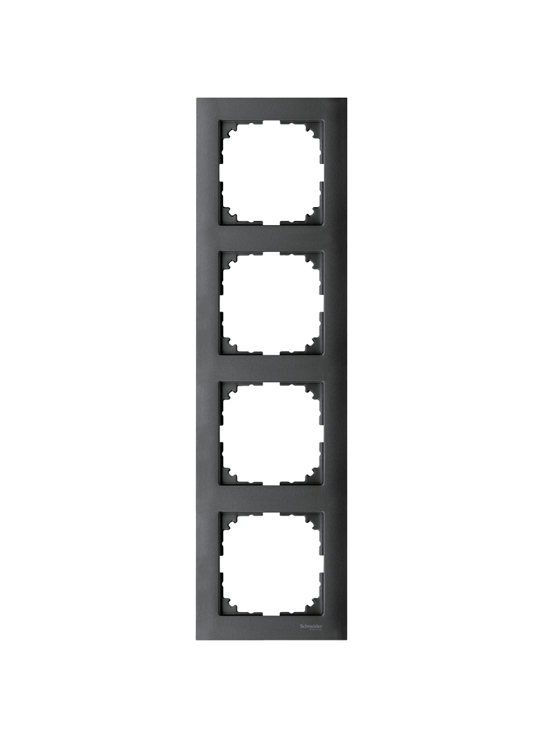 Merten, M-Pure, ramka czterokrotna, antracytowy