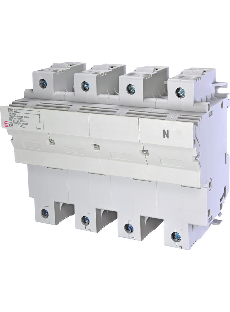 Rozłącznik bezpiecznikowy EFD 22 3P+N 002570005 ETI