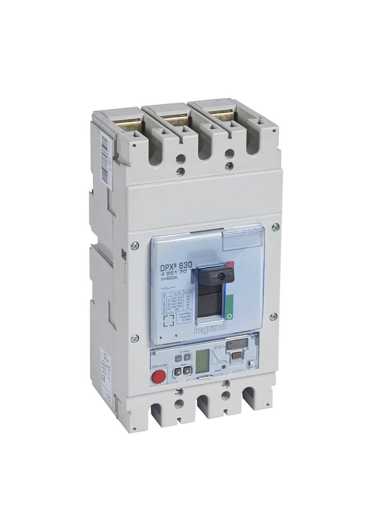 Wyłącznik DPX3 630 Sg 3P 630A 100Ka 422170 LEGRAND